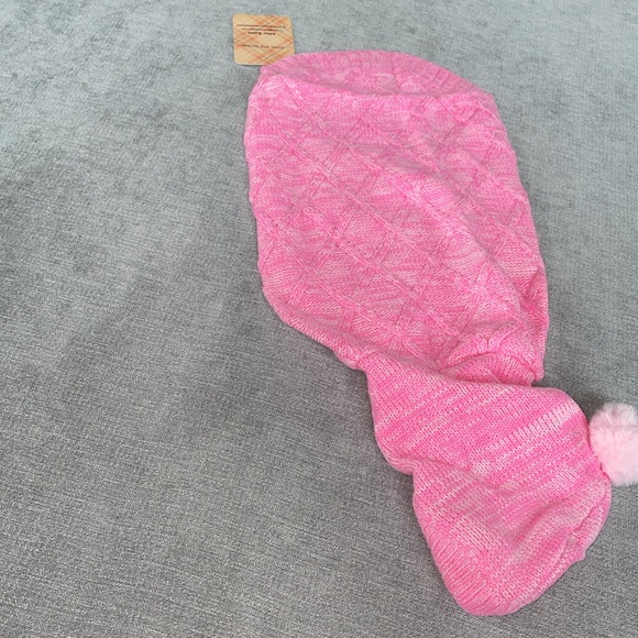 Light Pink Dog/Cat Hoodie With Puffball - Picture 4 of 6